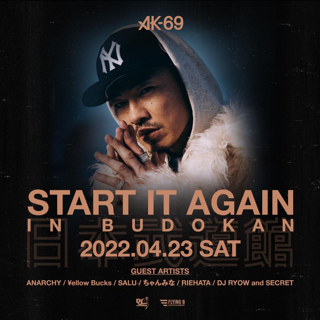 AK-69/START IT AGAIN in BUDOKAN キャップのみAK_69 - ミュージック